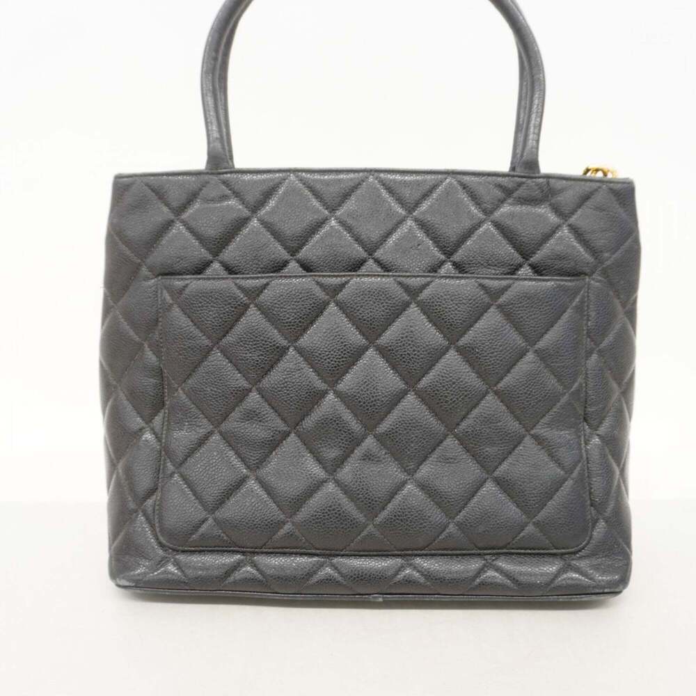CHANEL Black Caviar Leather Reissue Tote Bag - Picture 13 of 13